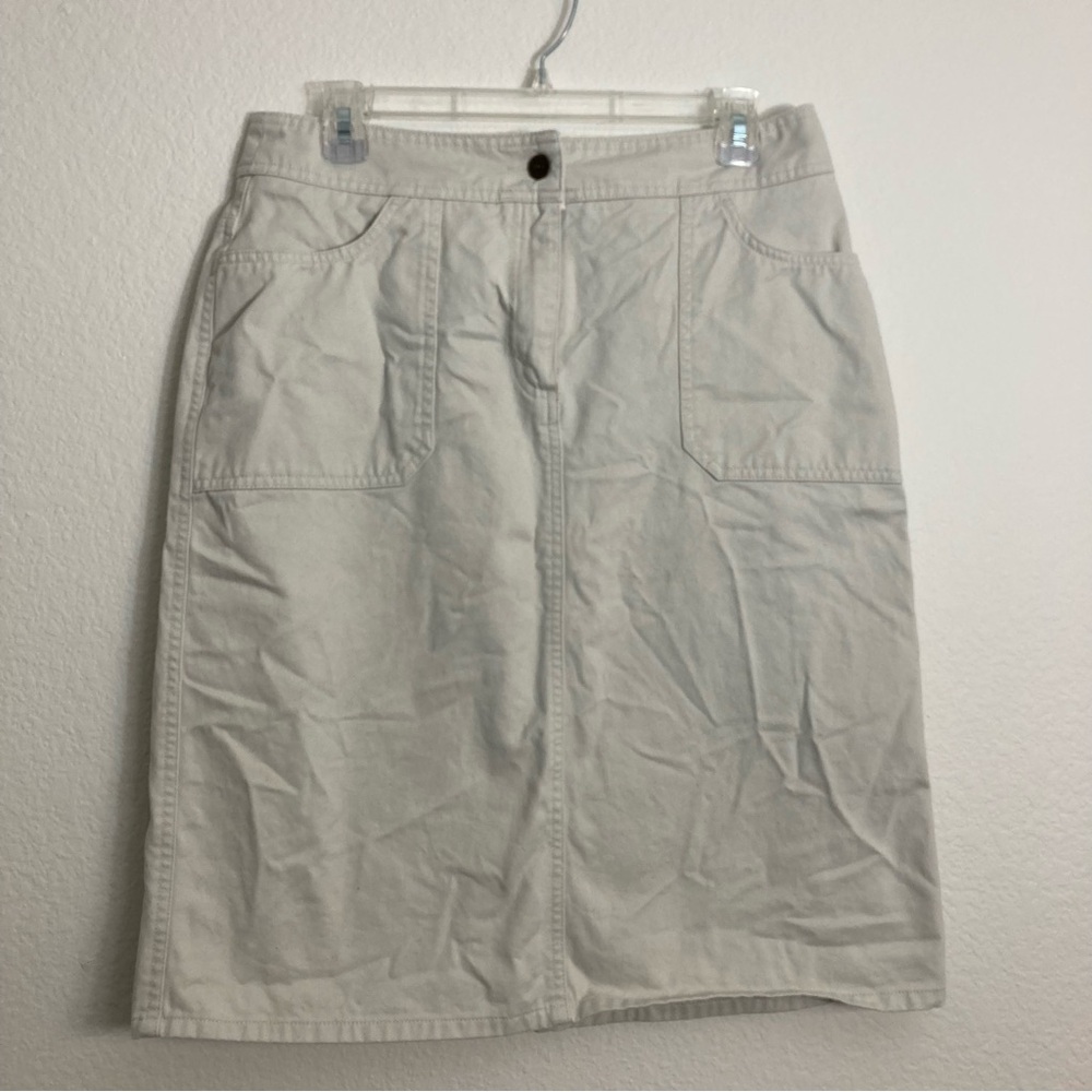 Eddie Bauer Khaki Skirt - Size 8